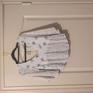 Hollister Flower Blouse